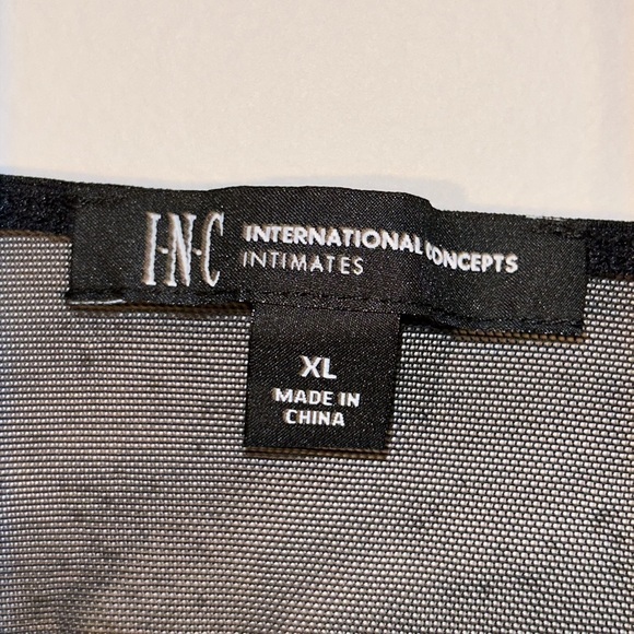 INC International Concepts Lace Bodysuit Size XL - Picture 3 of 8